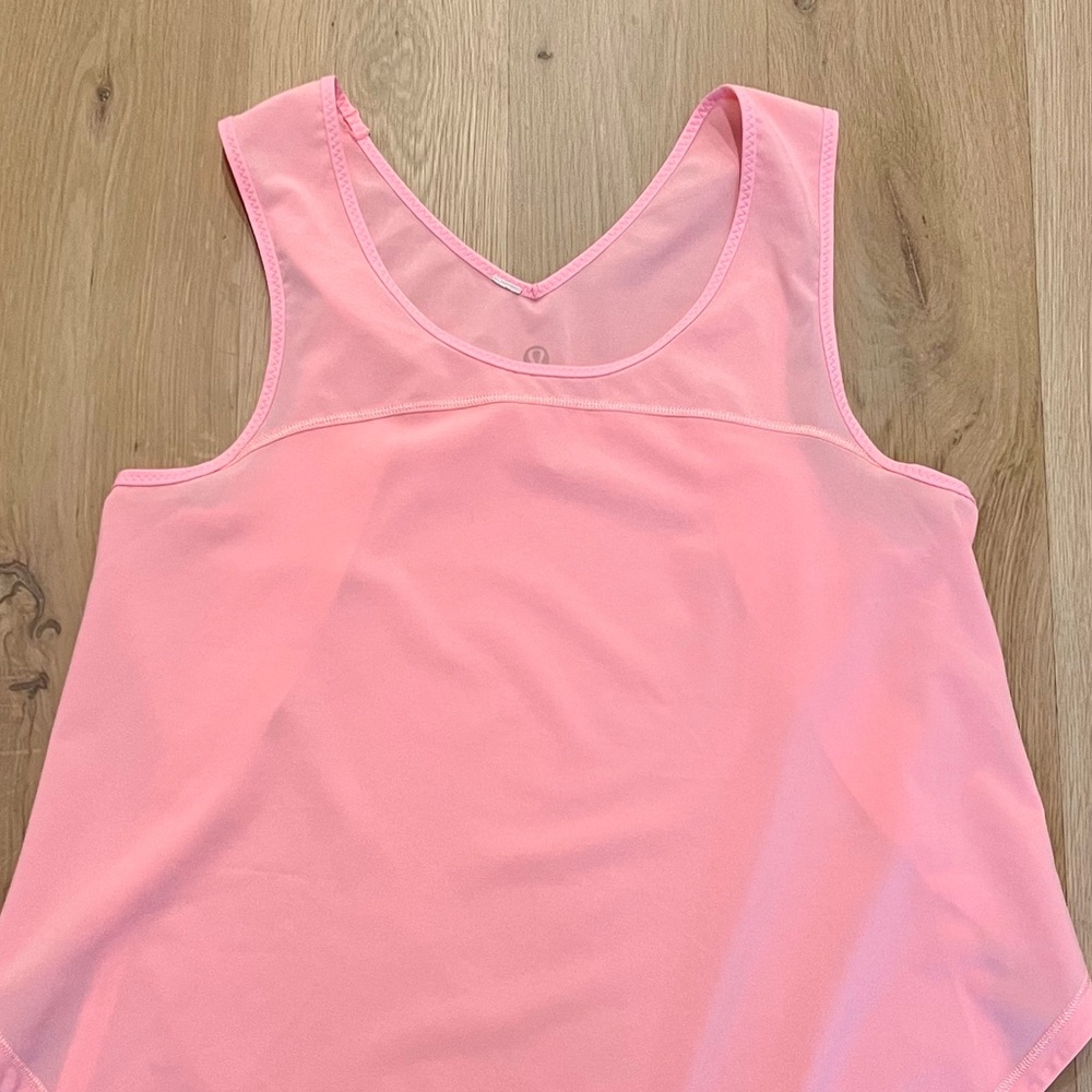 Lululemon Run: Split Singlet Hi Low Side Split Ta… - image 7